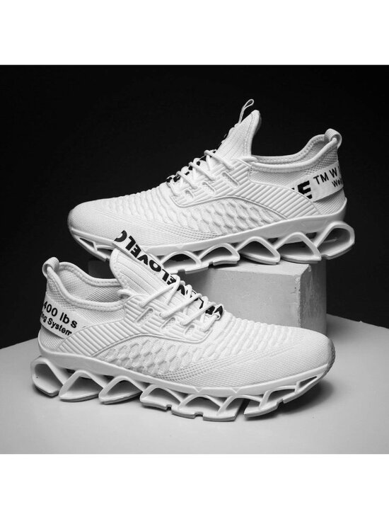 Men\'s Breathable Mesh Running Shoes - Non-Slip Casual Athletic Sneakers, Soft main image 4